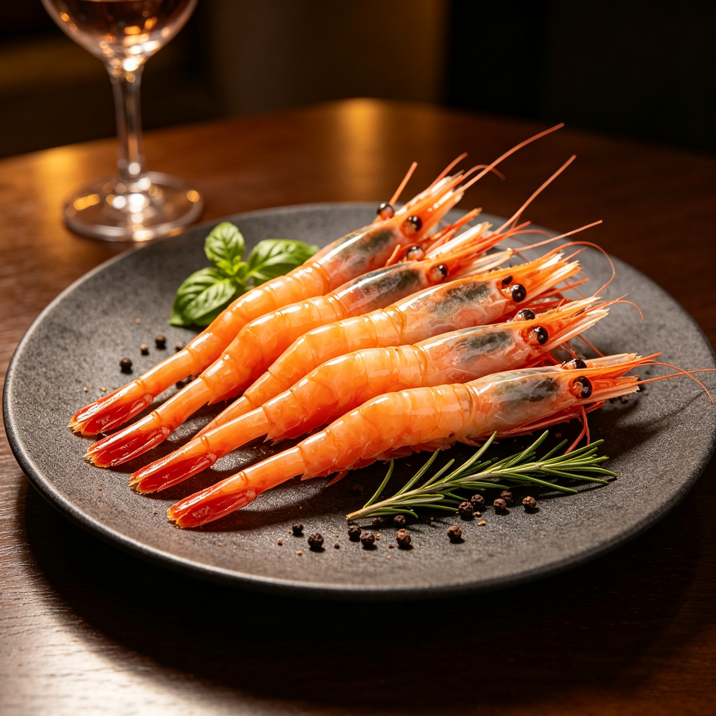 Sashimi Grade Wild Roe-On Arctic Sweet Shrimp